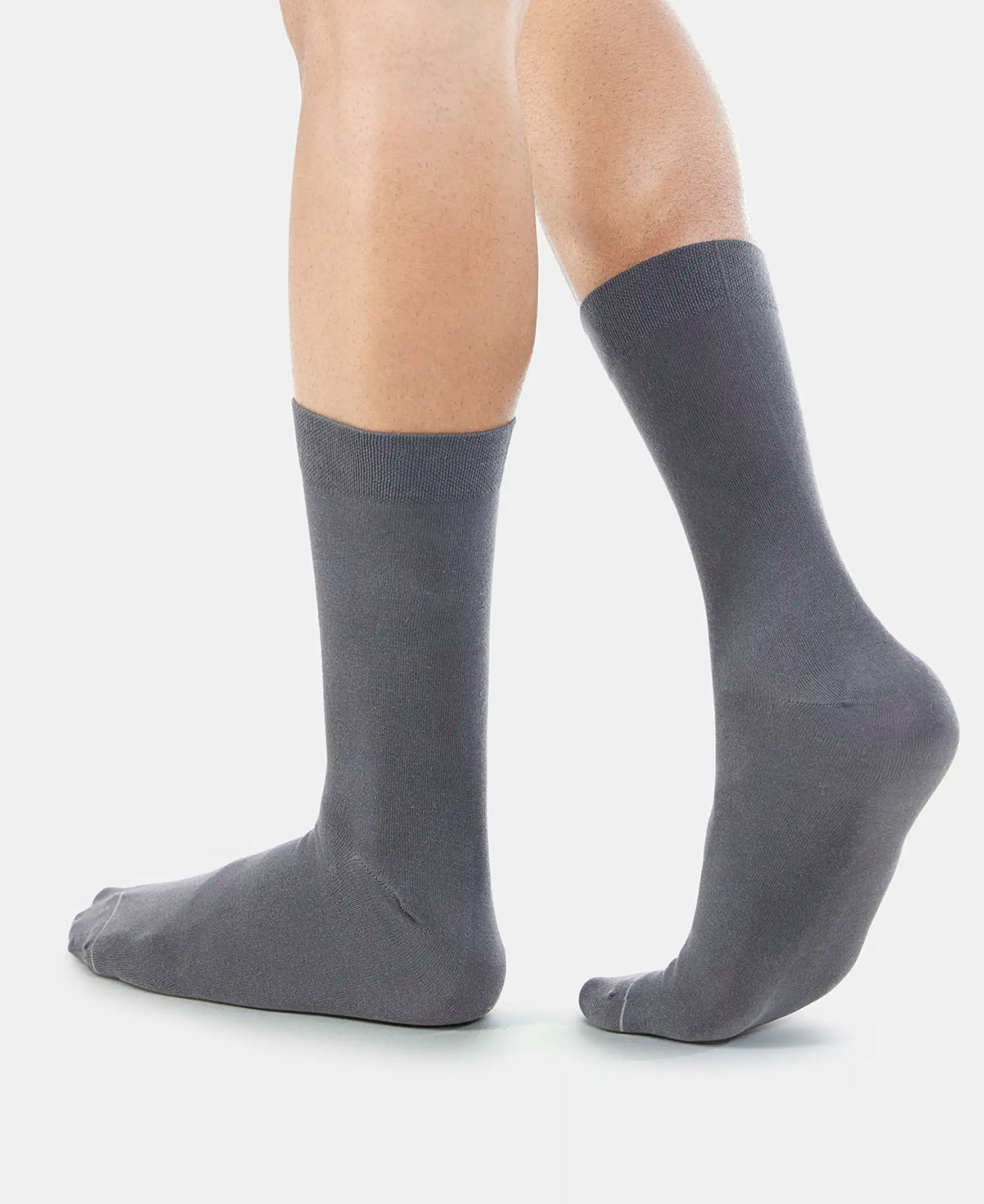 Modal Cotton Elastane Stretch Crew Length Socks with StayFresh Treatment - Assorted