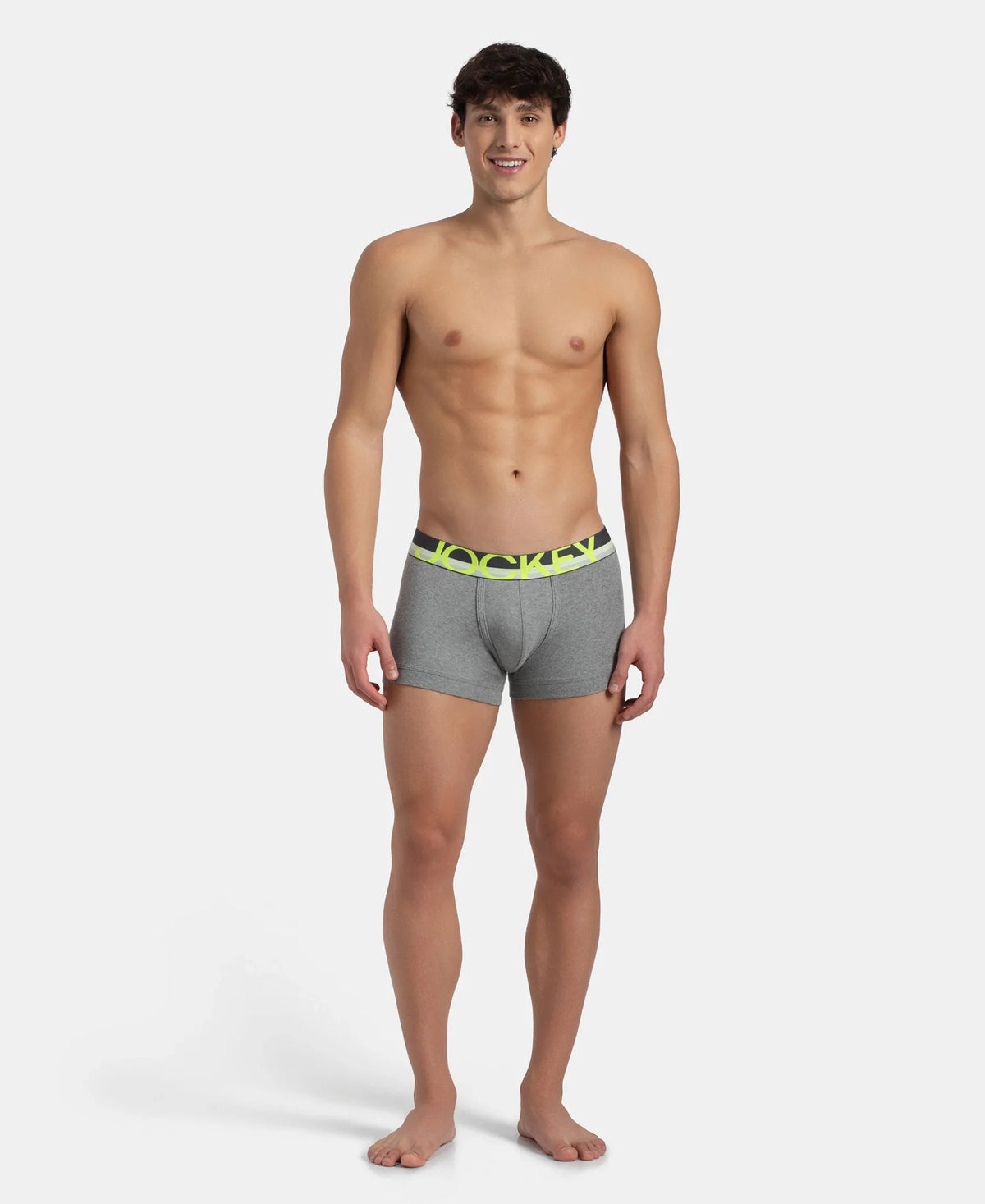 Super Combed Cotton Rib Solid Trunk with Ultrasoft Waistband - Assorted