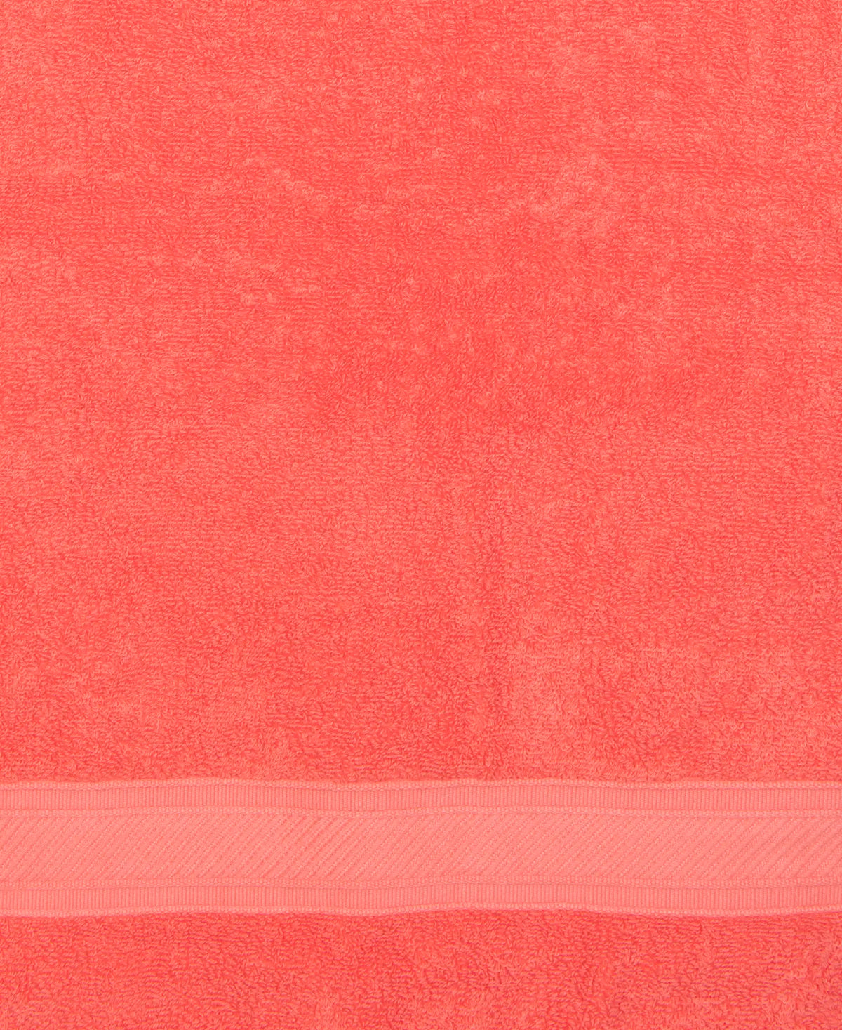 Cotton Terry Ultrasoft and Durable Solid Bath Towel - Coral