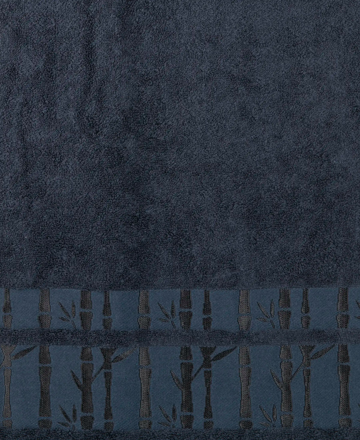 Bamboo Cotton Blend Terry Ultrasoft and Durable Bath Towel with Natural StayFresh Properties - Navy