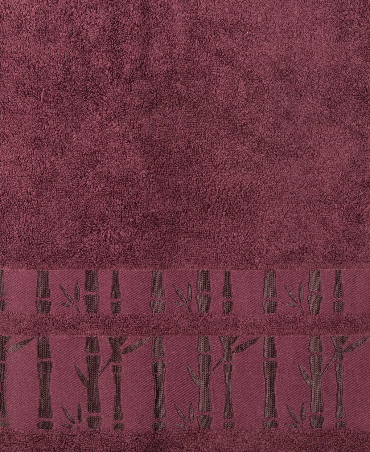 Bamboo Cotton Blend Terry Ultrasoft and Durable Bath Towel with Natural StayFresh Properties - Wine Tasting