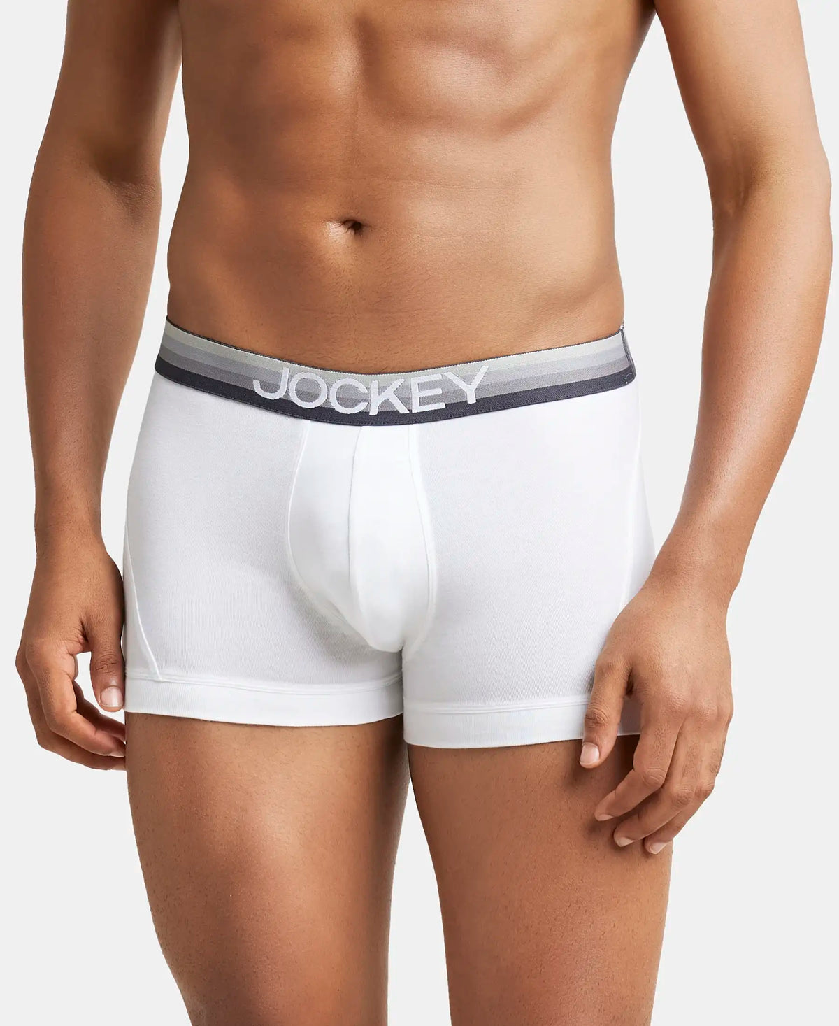 Super Combed Cotton Elastane Stretch Solid Trunk with Ultrasoft Waistband - Assorted