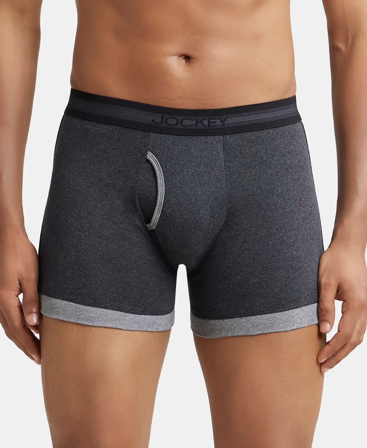 Super Combed Cotton Rib Solid Boxer Brief with StayFresh Treatment - Assorted