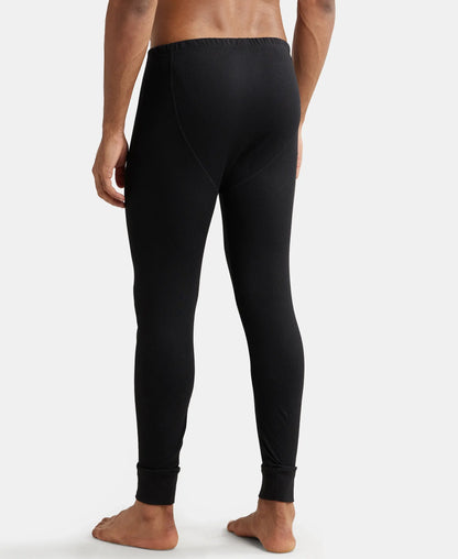 Extra Warmth Super Combed Cotton Rich Thermal Long Johns with StayWarm Technology - Black