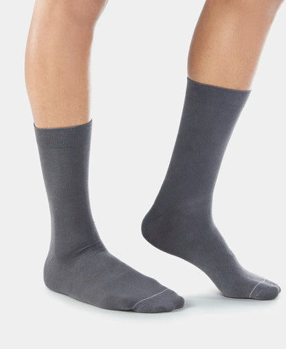Modal Cotton Elastane Stretch Crew Length Socks with StayFresh Treatment - Assorted