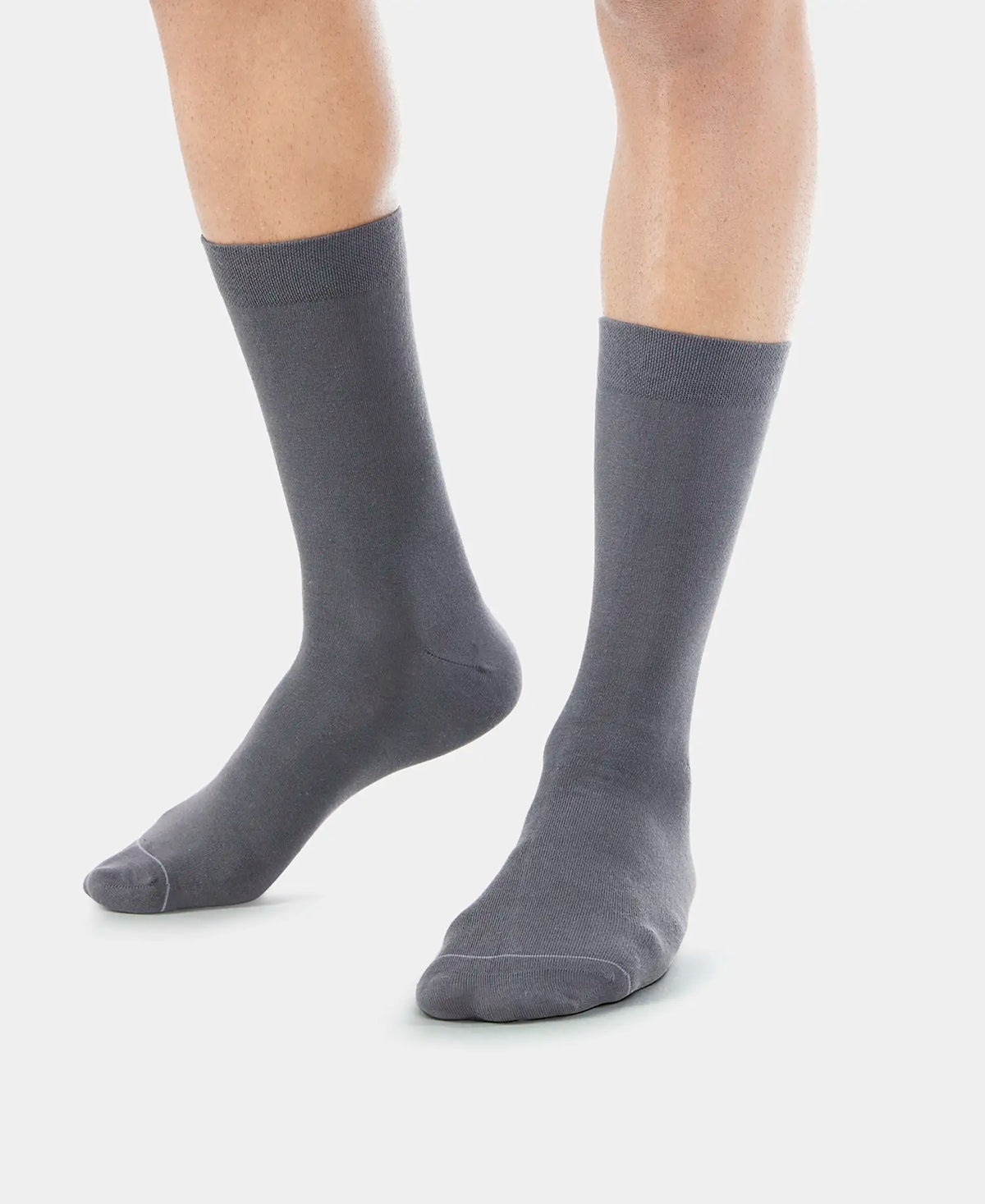 Modal Cotton Elastane Stretch Crew Length Socks with StayFresh Treatment - Assorted