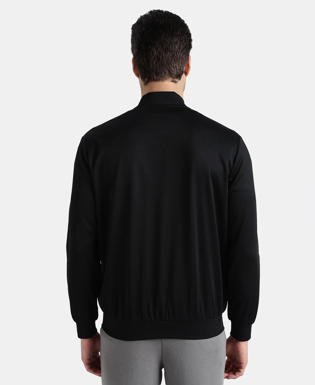 Microfiber Fabric Jacket with StayFresh Treatment - Black