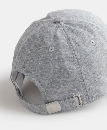 Microfiber Blend Solid Cap with Adjustable Back Closure - Assorted