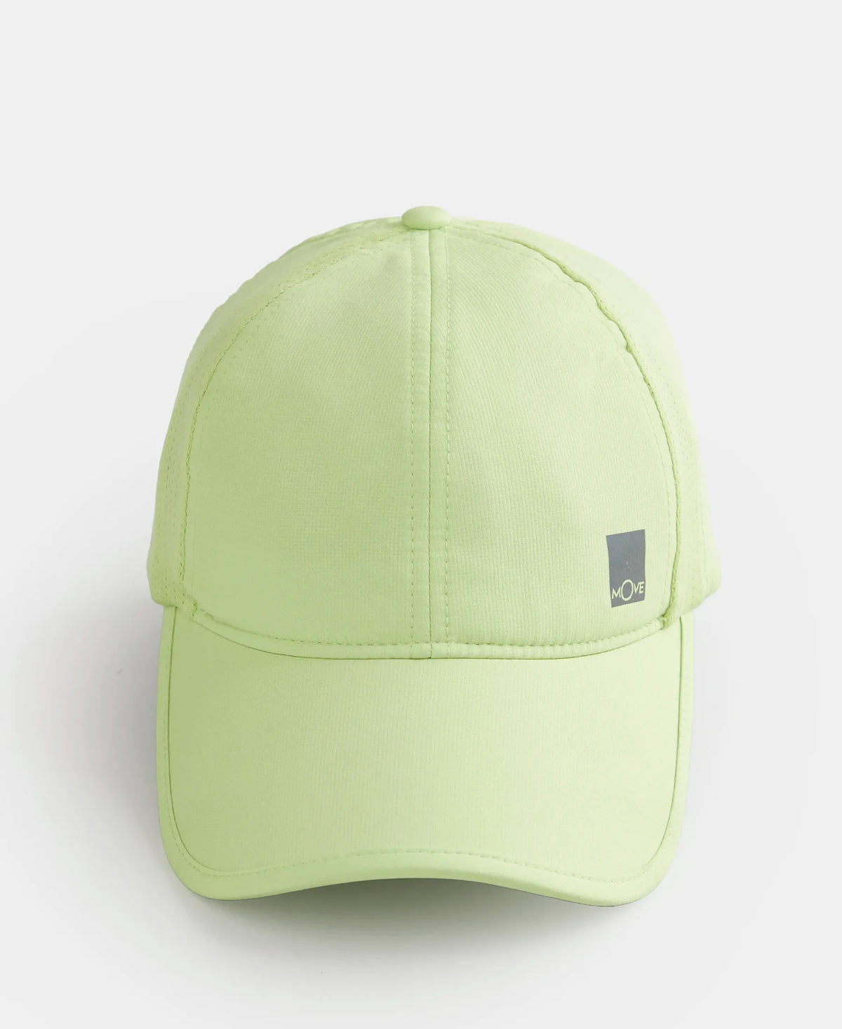 Polyester Solid Cap with Adjustable Back Closure and StayDry Technology - Green Glow