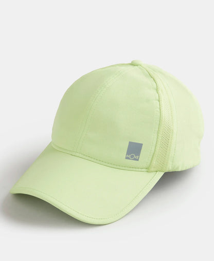 Polyester Solid Cap with Adjustable Back Closure and StayDry Technology - Green Glow