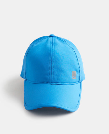 Polyester Solid Cap with Adjustable Back Closure and StayDry Technology - Move Blue