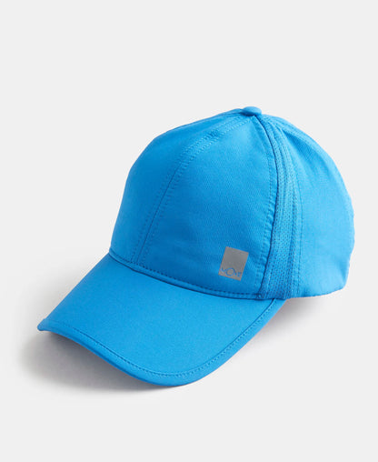 Polyester Solid Cap with Adjustable Back Closure and StayDry Technology - Move Blue