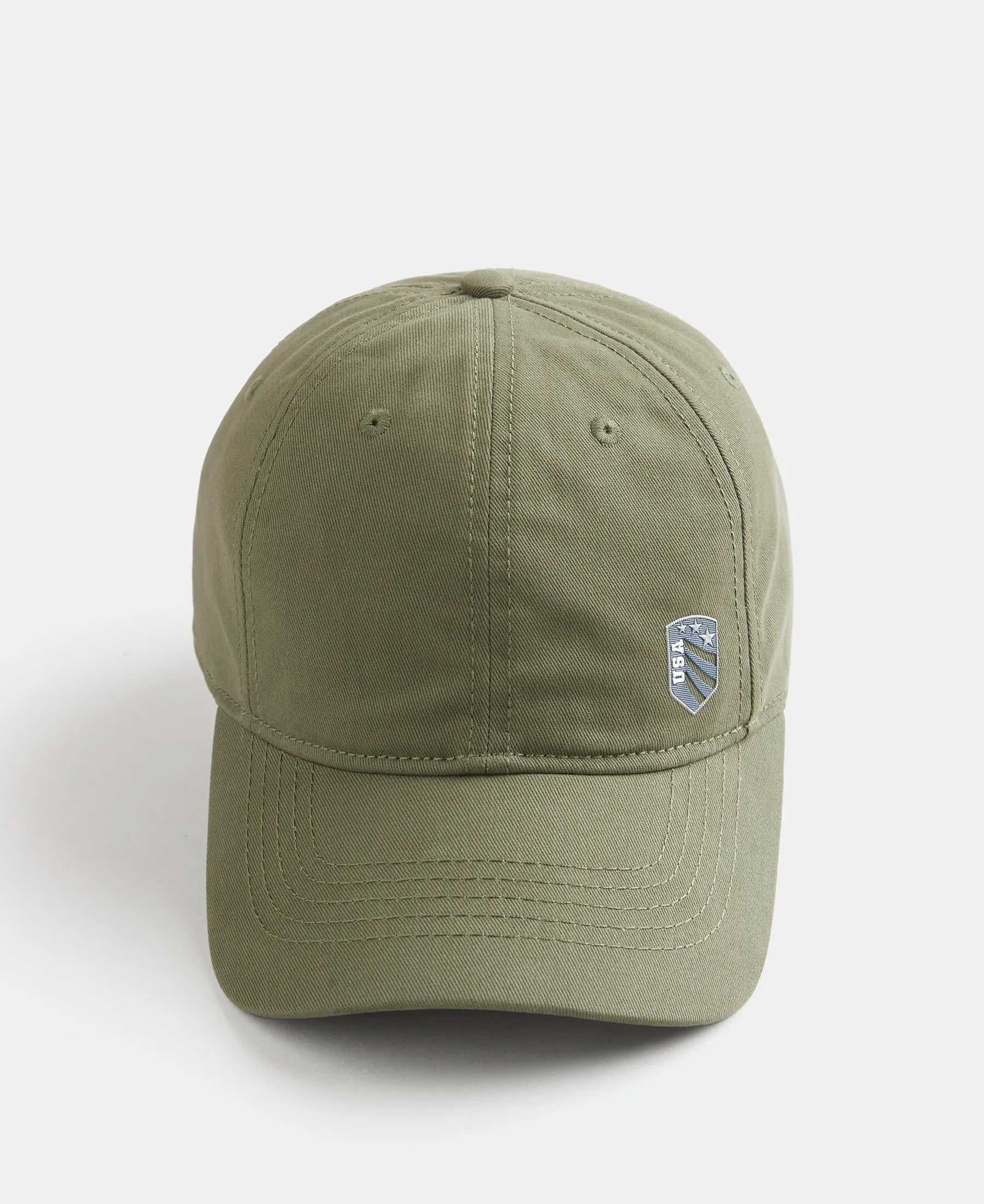 Super Combed Cotton Solid Cap with Adjustable Back Closure - Olive