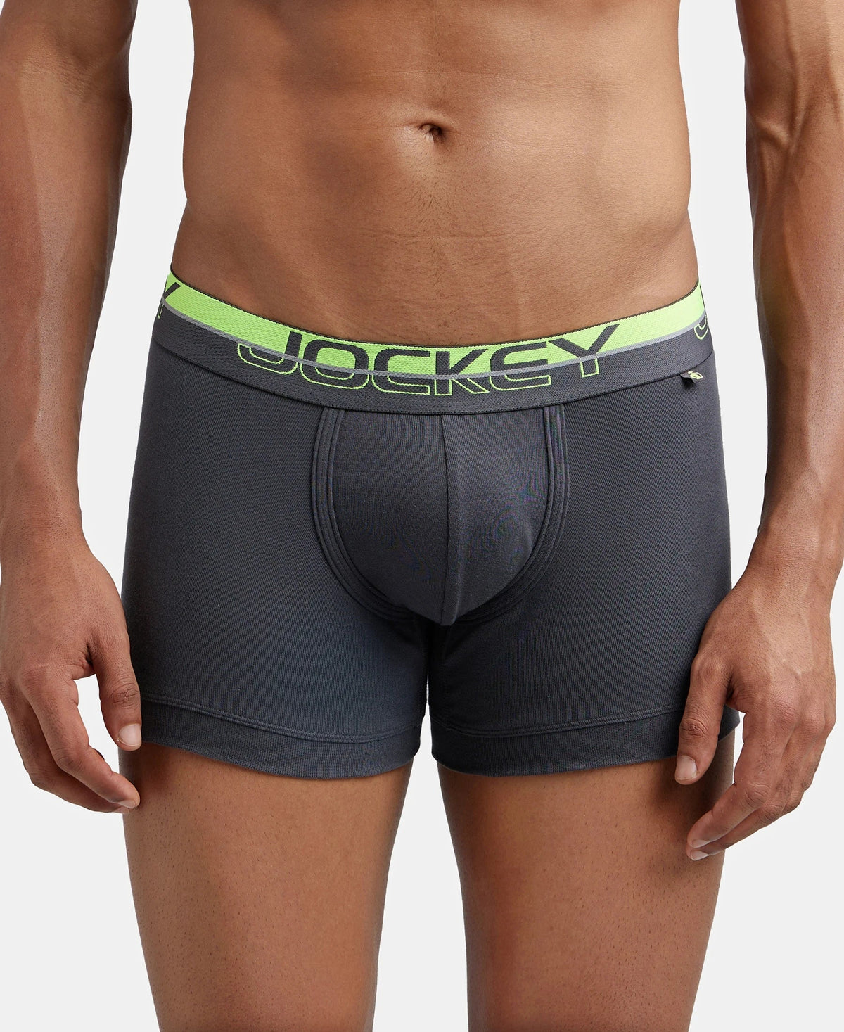 Super Combed Cotton Rib Solid Trunk with Ultrasoft Waistband - Assorted