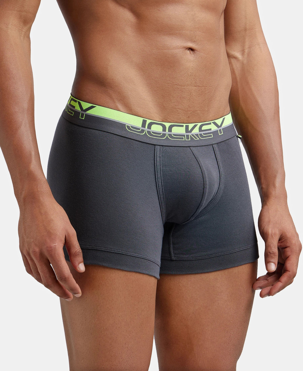 Super Combed Cotton Rib Solid Trunk with Ultrasoft Waistband - Assorted