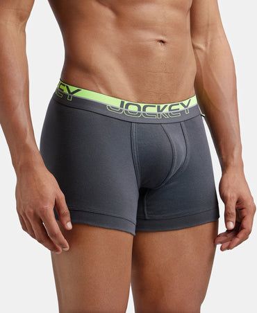 Super Combed Cotton Rib Solid Trunk with Ultrasoft Waistband - Assorted