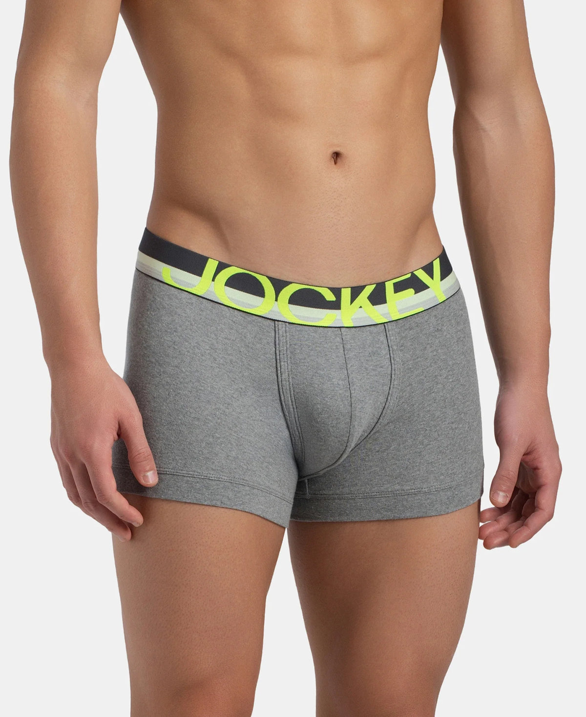 Super Combed Cotton Rib Solid Trunk with Ultrasoft Waistband - Assorted