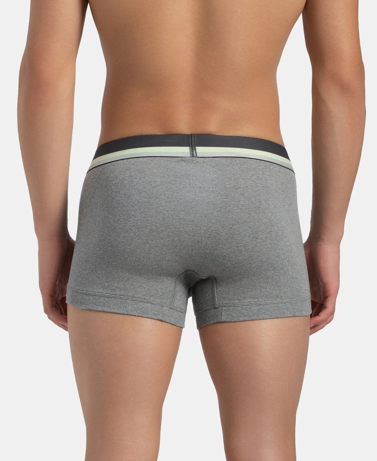 Super Combed Cotton Rib Solid Trunk with Ultrasoft Waistband - Assorted