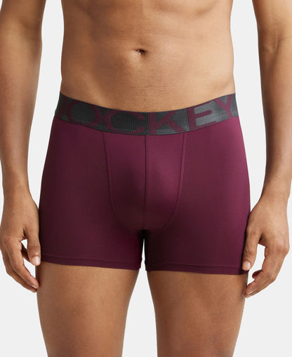 Tactel Microfiber Elastane Stretch Solid Trunk with Moisture Move Properties - Wine Tasting