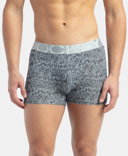 Tactel Microfiber Elastane Stretch Printed Trunk with Moisture Move Properties - High Rise