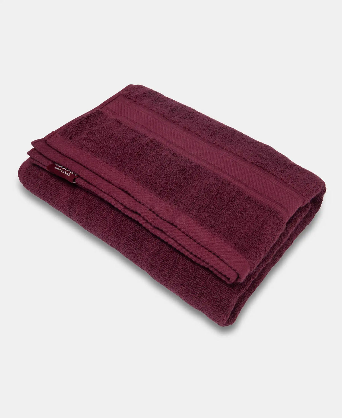 Cotton Terry Ultrasoft and Durable Solid Bath Towel - Burgundy