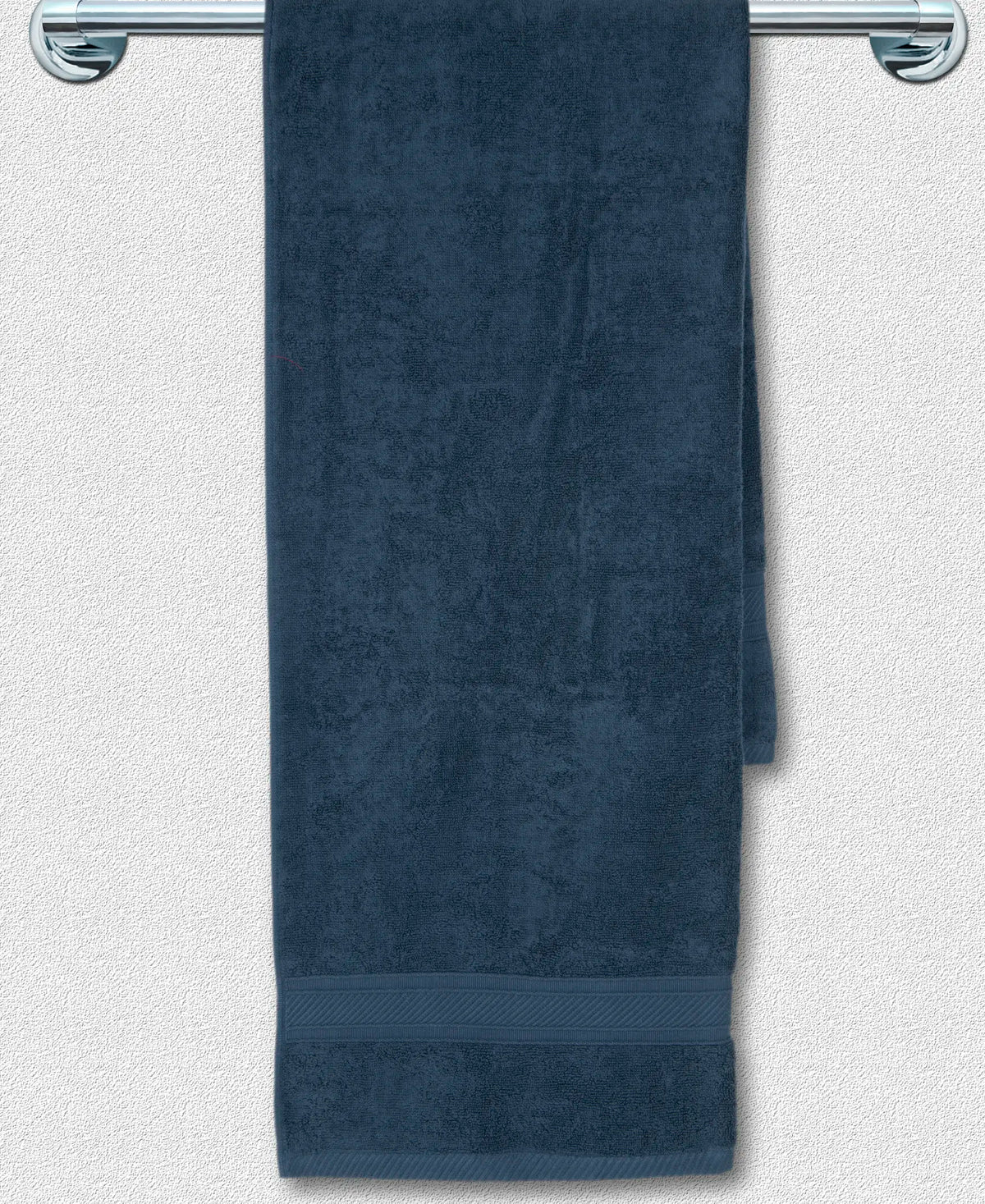 Cotton Terry Ultrasoft and Durable Solid Bath Towel - Navy