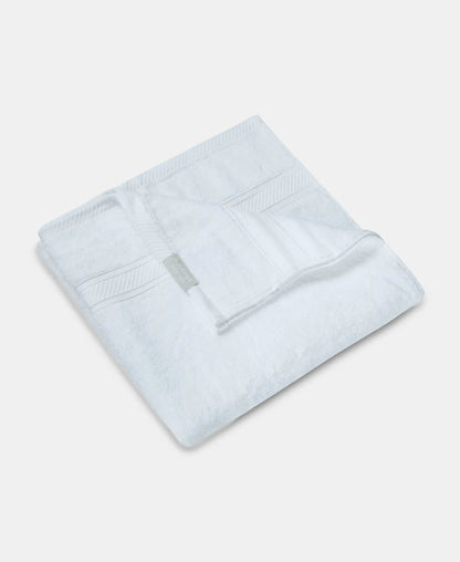 Cotton Terry Ultrasoft and Durable Solid Bath Towel - White