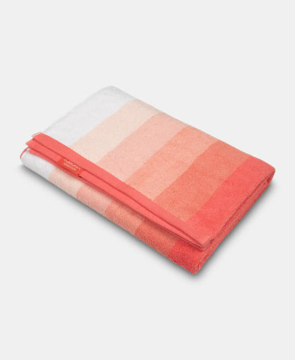 Cotton Terry Ultrasoft and Durable Striped Bath Towel - Coral
