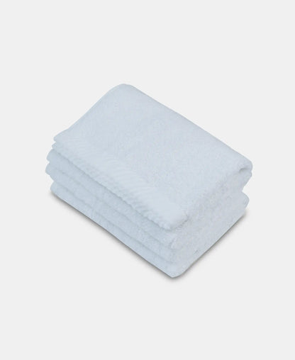 Cotton Terry Ultrasoft and Durable Solid Face Towel - White (Pack of 3)