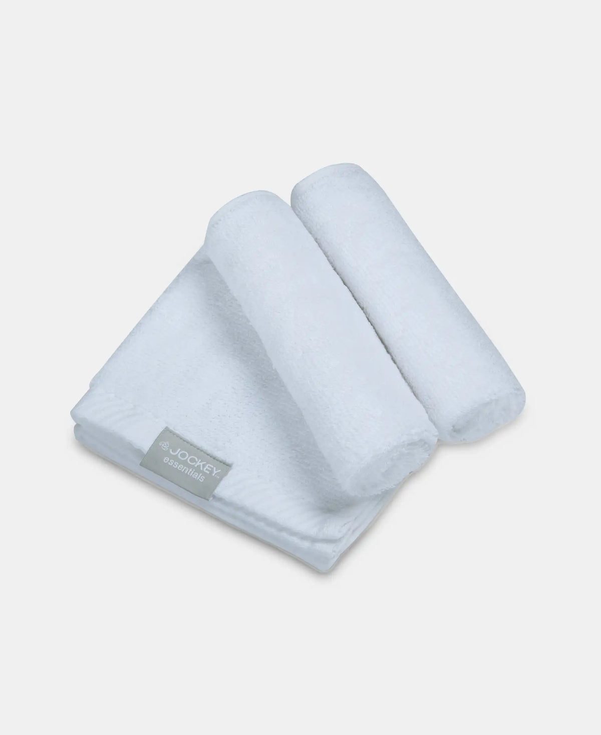 Cotton Terry Ultrasoft and Durable Solid Face Towel - White (Pack of 3)