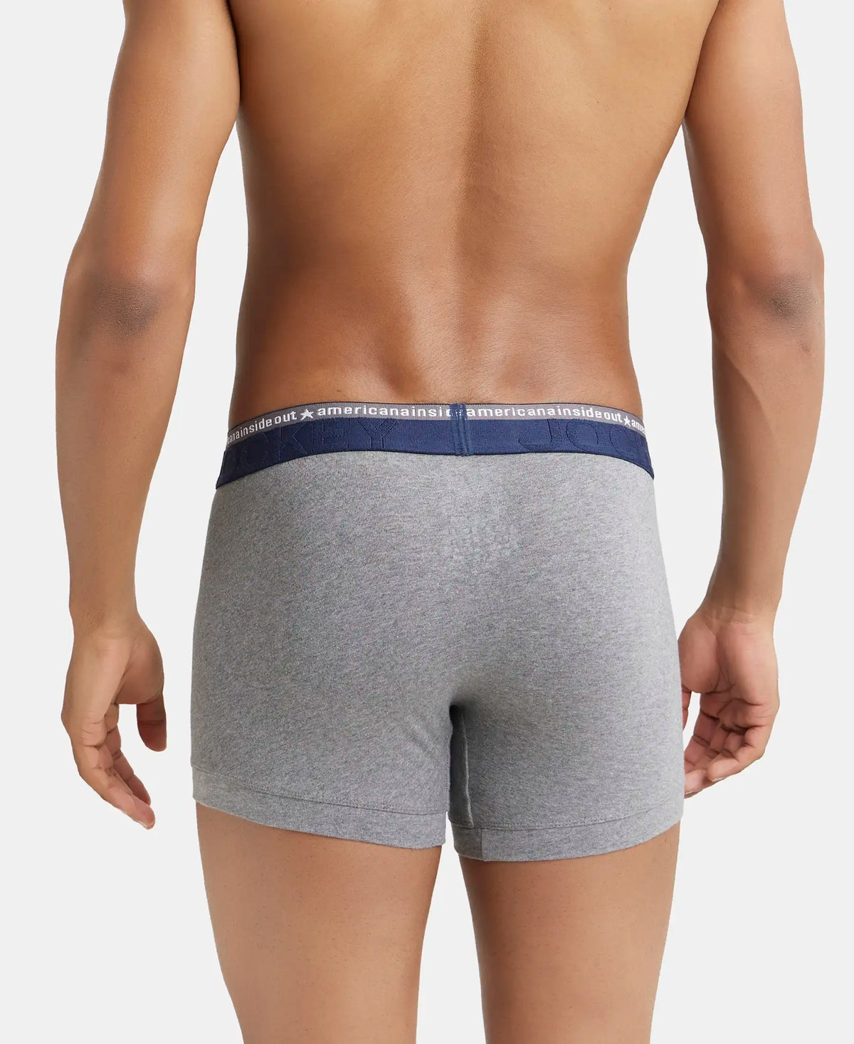 Super Combed Cotton Elastane Stretch Solid Trunk with Ultrasoft Waistband - Assorted