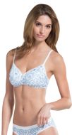Printed Non-Wired Padded Bra