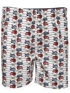 Jockey White Print Boys Boxer Shorts