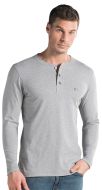 HENLEY T-SHIRT LONG SLEEVE