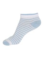 Jockey White & Sky Melange Women Low show socks Pack of 2