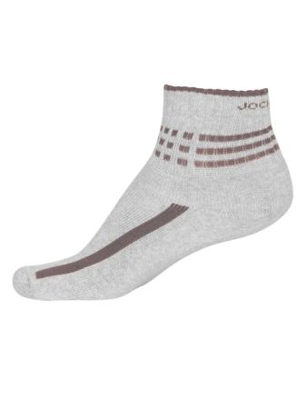 Jockey Grey Melange Men Ankle Socks