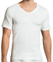 SLEEVED V-NECK UNDERSHIRT