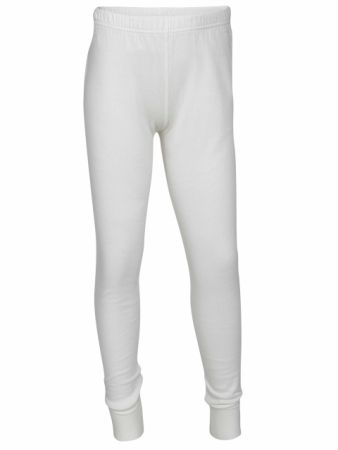 Jockey Off White Kids Long John-Half white-7-8 Yrs