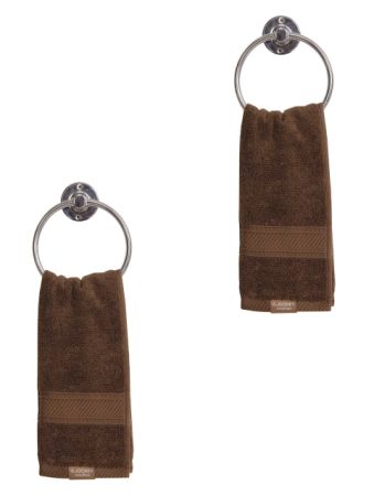 Jockey Chocolate Hand Towel Pack of 2