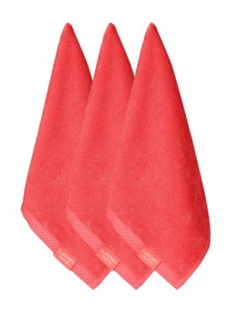 Jockey Coral Face Towel Pack of 3