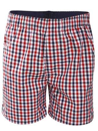  Jockey Assorted Checks Boys Boxer Shorts-Black-9-10 Yrs